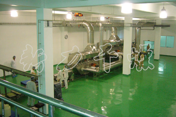 ZLG系列振動(dòng)流化床干燥機(jī)